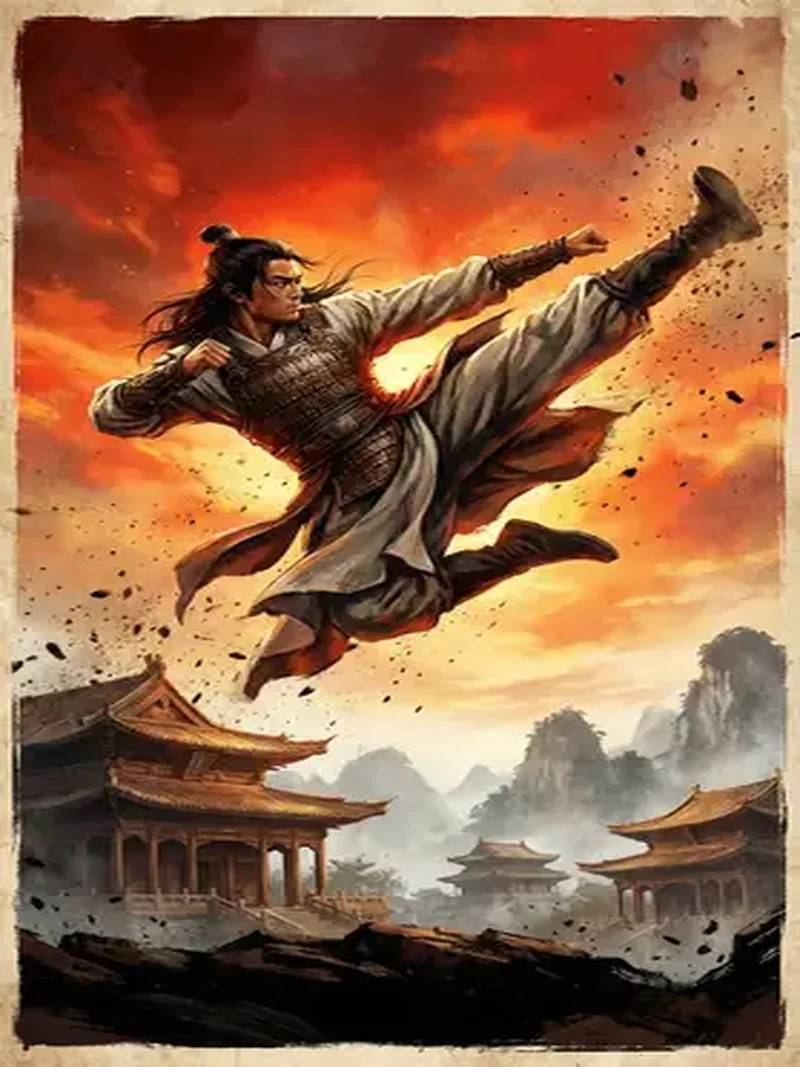 龙吟天下武侠动作电影海报